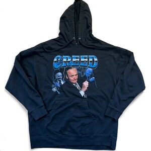 Creed from the Office black graphic hoodie